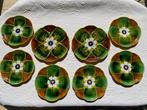 Villeroy & Boch - Bord (8) - Majolica - Fruit- / Kaasplateau, Antiek en Kunst