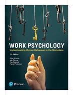 Work Psychology | 9781292269436, Boeken, Verzenden, Nieuw