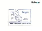 Instructie Boek Triumph Trident 750 1991-1998 German, Gebruikt