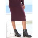 Lascana Gebreide rok , elastische midirok, smalle vorm, Verzenden, Nieuw