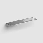 Toiletrolhouder Clou Fold 3 x 27,7 cm Geborsteld RVS, Ophalen of Verzenden, Nieuw, Chroom, Bad