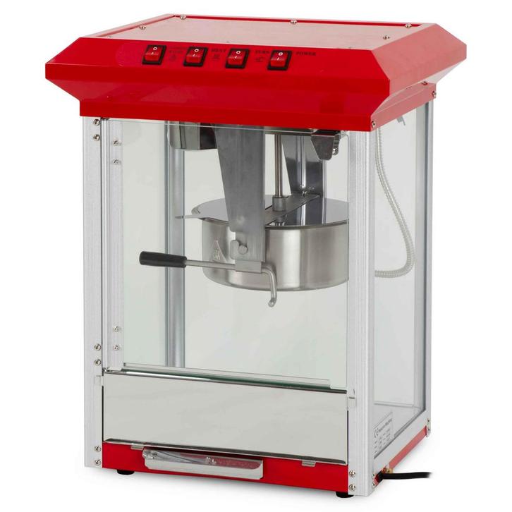 HCB Popcornmachine - compact - rood - 230V, Zakelijke goederen, Horeca | Keukenapparatuur, Nieuw in verpakking, Overige typen