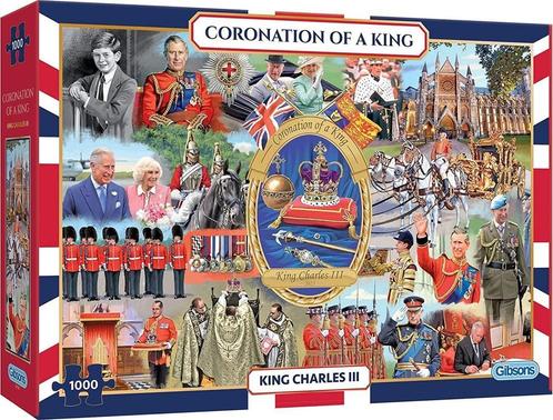 Coronation of a King Puzzel (1000 stukjes) | Gibsons -, Hobby en Vrije tijd, Denksport en Puzzels, Nieuw, Verzenden