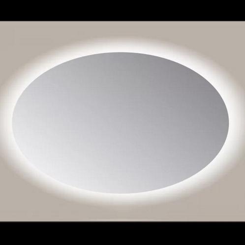 Spiegel Sanicare Q-Mirrors 120x80 cm Ovaal Met Rondom LED, Doe-het-zelf en Verbouw, Sanitair, Bad, Nieuw, Ophalen of Verzenden