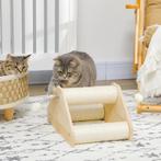 Krabpaal Met Geïntegreerd Speelgoed, Incl. 2 Ballen Met Vere, Dieren en Toebehoren, Katten-accessoires, Nieuw, Verzenden