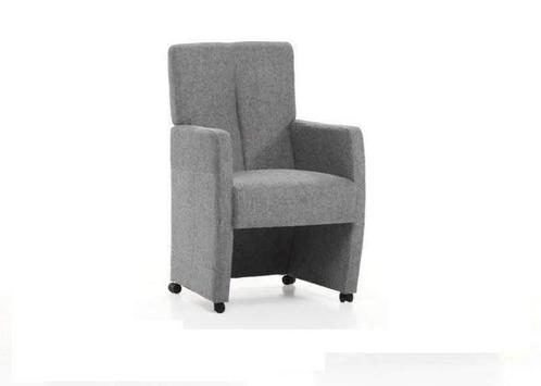 Eetkamerstoel Barcelona met armleuning - eetkamerstoelen..., Huis en Inrichting, Stoelen, Nieuw, Stof