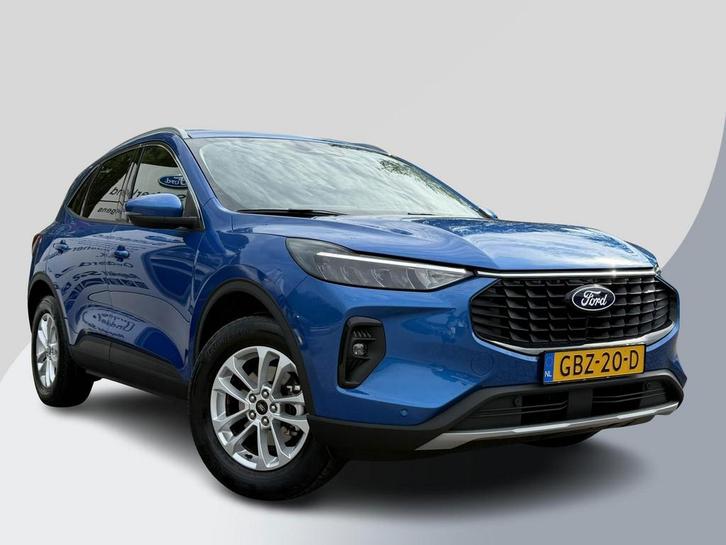 Zakelijke Lease |  Ford Kuga 2.5 PHEV Titanium, Auto's, Ford, Lease, Zwart, Automaat, SUV of Terreinwagen, Overige kleuren, A