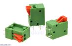 Terminal 2-Pin, 2.54mm, Boveningang - 3 stuks, Verzenden, Nieuw