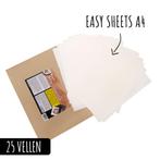 Easy sheets A4-formaat (25 vellen), Nieuw, Verzenden