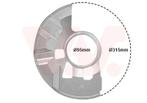 REMSCHIJF BESCHERMER VOOR MAZDA 6 2002-2007 GJ6A33261, Ophalen of Verzenden, Nieuw