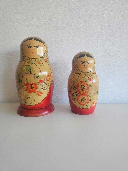 No Marca - Pop Set di 8 Matrioske russe - 1960-1970, Antiek en Kunst, Curiosa en Brocante