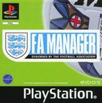 Playstation 1 FA Manager, Verzenden, Zo goed als nieuw