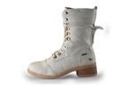 Mustang Veterboots in maat 39 Wit | 10% extra korting, Verzenden, Wit, Overige typen, Zo goed als nieuw