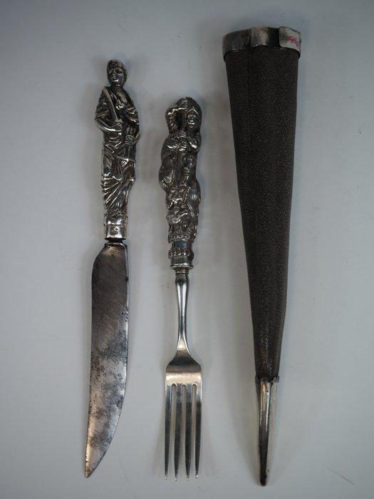 Bestekset - .925 zilver, Antiek en Kunst, Antiek | Meubels | Stoelen en Banken