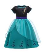 Frozen 2 Anna prinsessenjurk paarse cape+accessoires 98/152, Kinderen en Baby's, Carnavalskleding en Verkleedspullen, Nieuw, Meisje