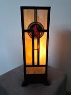 tafellamp Tiffany Art Deco stijl - Tafellamp - windlicht -, Antiek en Kunst