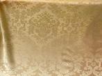 Luxe en antieke lichtgouden San Leucio damaststof - Textiel, Diversen, Kerst, Nieuw