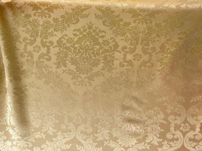 Luxe en antieke lichtgouden San Leucio damaststof - Textiel, Diversen, Kerst