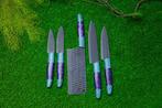 Keukenmes - Chefs knife - Pakka-hout, hars en handgemaakt