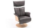 Relaxfauteuil Heesch - relaxfauteuils - Taupe, Nieuw, Stof