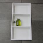 Inbouwnis Luca Sanitair 59,5x29,5x8 cm Polystone 3 Vakken, Ophalen of Verzenden, Nieuw, Bad