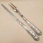 New Precision - Bestekset (2) - .925 zilver - Stalen vork &
