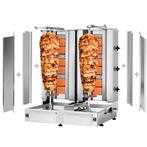 GGM Gastro | Gas Gyros-/ Döner grill - 3+3 branders - max. |, Verzenden