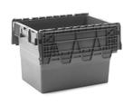 Distributiebak 600x400x365 mm Nestbaar Stapelbaar Grijs,, Doe-het-zelf en Verbouw, Kratten en Dozen, 40 tot 60 cm, 50 tot 75 cm