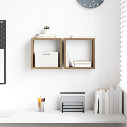 vidaXL Wandplanken Artisan Eiken MDF 26 x 15 x 26 cm, Huis en Inrichting, Woonaccessoires | Wandplanken en Boekenplanken, Nieuw