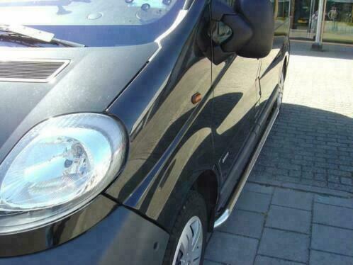 Opel Vivaro 2001+ sidebars 60 mm gebogen L1 L2 (SALE), Auto diversen, Auto-accessoires, Nieuw, Ophalen of Verzenden