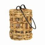 waterhyacinth windlicht ruit hang 12cm, Verzenden, Nieuw