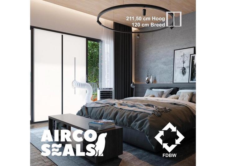 Airco deurafdichtingskit 211,5 x 120 cm met magneetsluiting, Witgoed en Apparatuur, Airco's, Nieuw, Verzenden