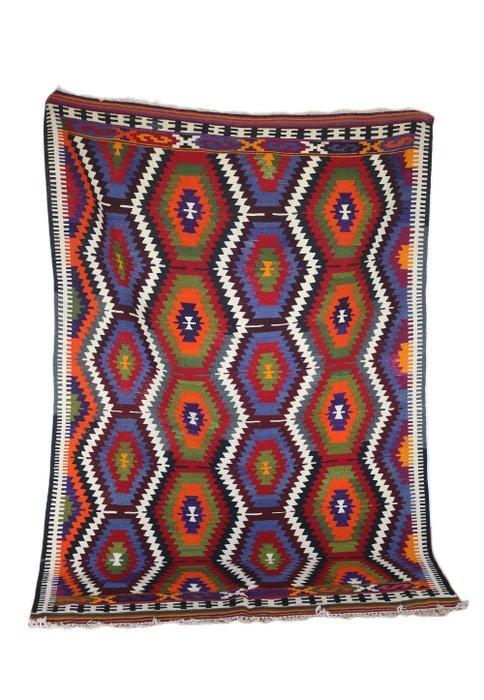 Yuruk - Kelim - 236 cm - 168 cm, Antiek en Kunst, Curiosa en Brocante