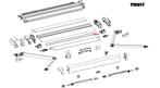Thule Adapter Eriba Touring Sup. Rol. Tube 280, Caravans en Kamperen, Nieuw