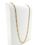 18 Krt. Gouden Figaro ketting | 70,5 cm (schakel ketting), Sieraden, Tassen en Uiterlijk, Kettingen, Ophalen of Verzenden, Gebruikt
