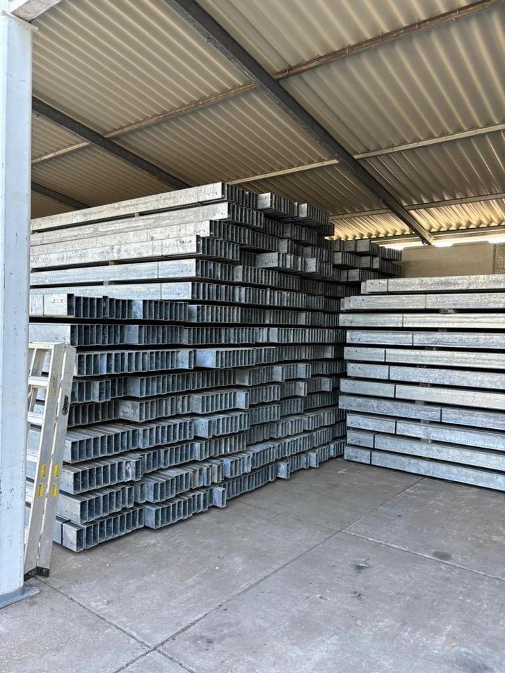 Koker 160 x 60 x 4 10 mtr. lang (nieuwstaat), Doe-het-zelf en Verbouw, Metalen, Zo goed als nieuw, IJzer, Ophalen