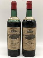 2 x 75cl La Fleur Milon 1957, Verzamelen, Ophalen of Verzenden, Nieuw, Overige gebieden, Overige typen