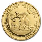Gouden Somalische Olifant 1/10 oz 2024, Goud, Losse munt, Overige landen, Verzenden
