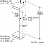 Bosch KIN86ADD0 - Serie 6 - Inbouw koel-vriescombinatie, Verzenden, Zo goed als nieuw