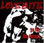 cd - Lovebite - Go For The Throat, Zo goed als nieuw, Verzenden