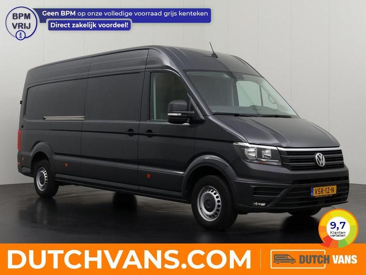 Volkswagen Crafter Bestelbus 2.0TDI | grijs, Auto's, Bestelauto's, Onderhoudsboekje, Lease, Automaat, BTW verrekenbaar, Diesel