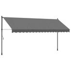 Terrasluifel Antraciet 400cm - Retourdeal! Zonwering, Tuin en Terras, Nieuw, Ophalen of Verzenden, 150 tot 300 cm, 250 cm tot 450 cm