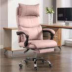 Ergonomische Bureaustoel met Dubbele Lendensteun PU-leer, Verzenden, Nieuw