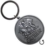 Queen Silver Crest Double Sided Sleutelhanger off. merch., Ophalen of Verzenden, Nieuw, Gebruiksvoorwerp