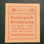 Duitsland - lokale postgebieden 1945 - Lauterbach :, Postzegels en Munten, Gestempeld