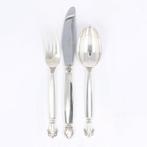 Georg Jensen model Acanthus - Dinerbestek - Bestekset (3) -