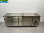 RVS Koelwerkbank 6 laden en 1 deur 223 cm 230V Horeca, Ophalen of Verzenden, Nieuw in verpakking