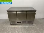 RVS Saro Koelwerkbank 3 deuren 136 cm 230V Horeca, Zakelijke goederen, Horeca | Keukenapparatuur, Ophalen of Verzenden, Gebruikt