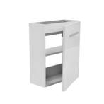 Fonteinkast BWS Vitra 40x21 cm Wit (fontein optioneel), Ophalen of Verzenden, Nieuw, Bad