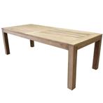 Krista Roma dining tuinset 240x100xH75 cm 6 delig rotan teak, Tuin en Terras, Ophalen of Verzenden, Nieuw